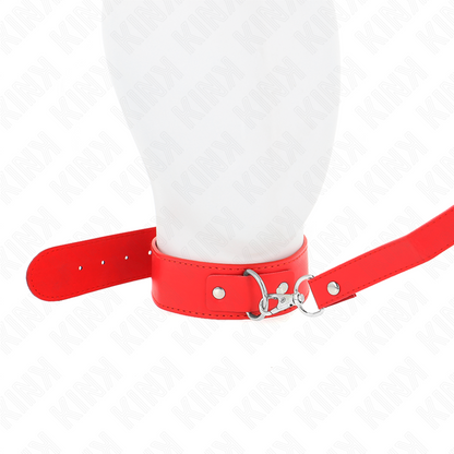 KINK - NASZYJNIK Z PASKIEM 116 CM PASEK ROJO REGULOWANY 32-50 CM X 8 CM