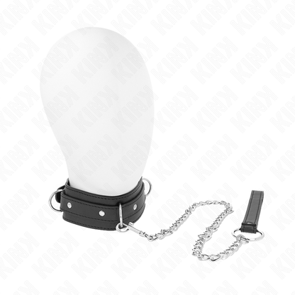 KINK - NASZYJNIK ZE SMYCZKĄ 65 CM 3 PIERŚCIENIE MODEL 1 REGULOWANY 38-49 CM X 5 CM