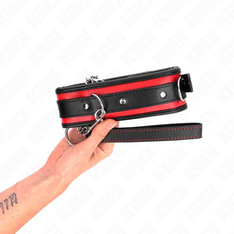 KINK - CIĘŻKI NASZYJNIK Z PASKIEM 65 CM MODEL 2 REGULOWANY 36,5-50 CM