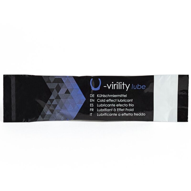 500 COSMETICS - U-VIRILITY LUBRYKANT Z EFEKTEM ZIMNA 10 X 5 ML