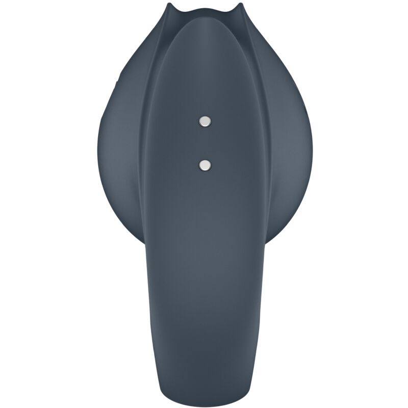 SATISFYER - PERFECT PAIR 2 MULTIWIBRATOR 2 W 1 PIERŚCIEŃ NA PENISA I STYMULATOR PALCA SZARY