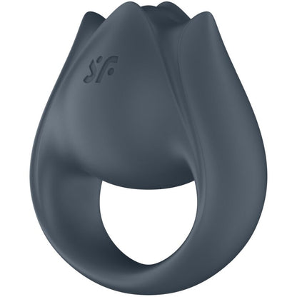 SATISFYER - PERFECT PAIR 2 MULTIWIBRATOR 2 W 1 PIERŚCIEŃ NA PENISA I STYMULATOR PALCA SZARY