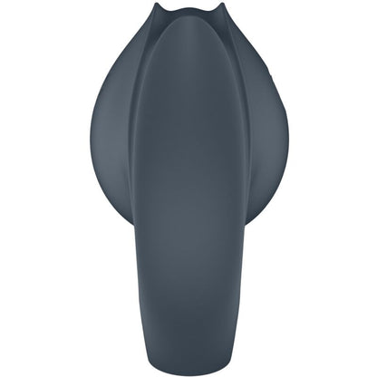 SATISFYER - PERFECT PAIR 2 MULTIWIBRATOR 2 W 1 PIERŚCIEŃ NA PENISA I STYMULATOR PALCA SZARY