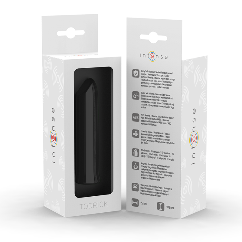 INTENSYWNY - TODRICK BLACK STYMULUJĄCY ŁECHTACZKĘ KULA