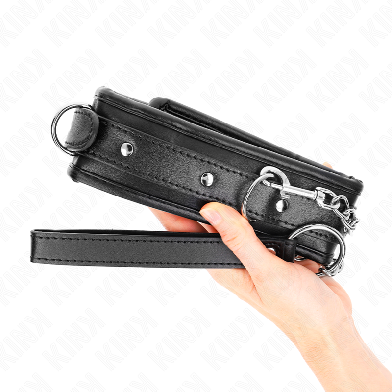 KINK - CIĘŻKI NASZYJNIK Z PASKIEM 65 CM MODEL 1 REGULOWANY 36,5-50 CM