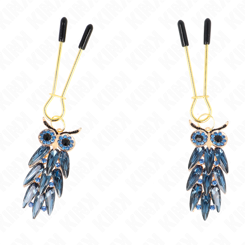 KINK - ZAPIĘCIA NA SUTKĘ SOWA 6 CM