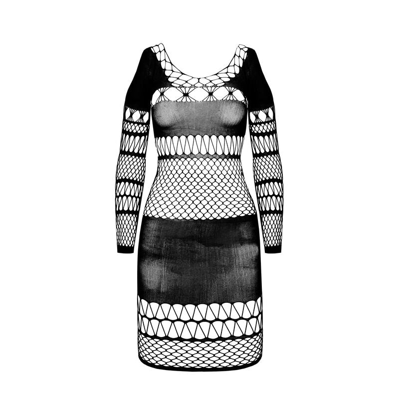 PASSION - BS 105 BODYSTOCKING BIAŁY ROZMIAR JEDNORAZOWY