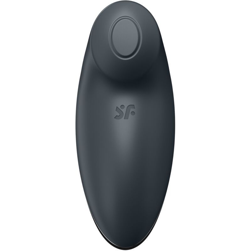 SATISFYER - TAP &amp; CLIMAX 2 WIBRATOR I STYMULATOR SZARY