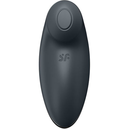 SATISFYER - TAP &amp; CLIMAX 2 WIBRATOR I STYMULATOR SZARY