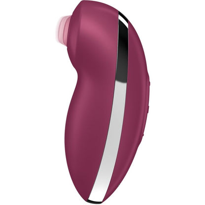 SATISFYER - TAP &amp; CLIMAX 2 WIBRATOR I STYMULATOR CZERWONY