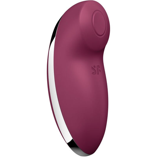 SATISFYER - TAP &amp; CLIMAX 2 WIBRATOR I STYMULATOR CZERWONY