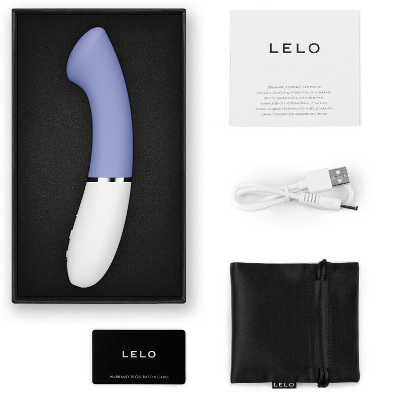 LELO - GIGI™ 3 wibrator punktu G niebieski