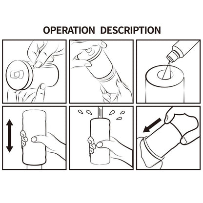 PRETTY LOVE - MĘSKI MASTURBATOR MOŻLIWOŚĆ MODEL 1