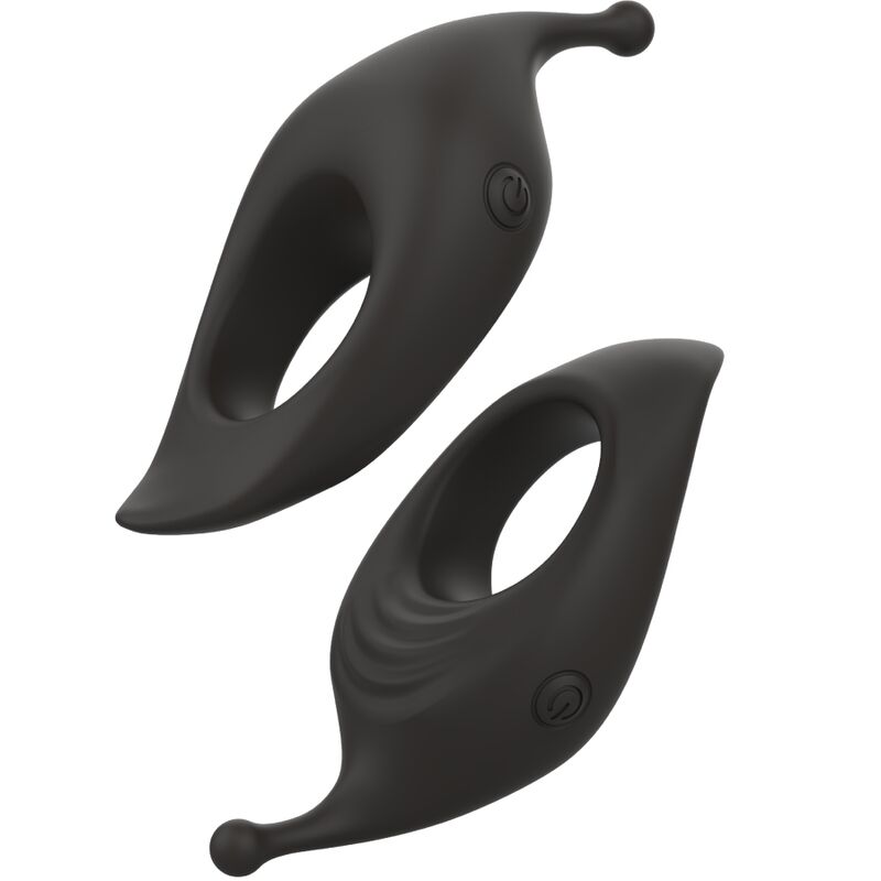 B SWISH - BCHARMED RHYTHM INFINITE DELUXE PENIS RING 15 WIBRACJI CZARNY