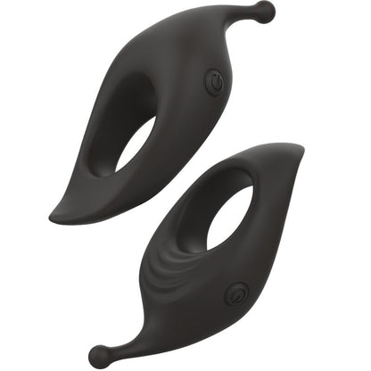 B SWISH - BCHARMED RHYTHM INFINITE DELUXE PENIS RING 15 WIBRACJI CZARNY