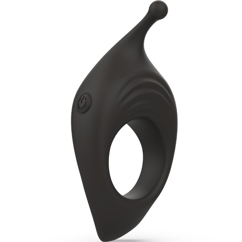 B SWISH - BCHARMED RHYTHM INFINITE DELUXE PENIS RING 15 WIBRACJI CZARNY