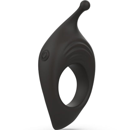 B SWISH - BCHARMED RHYTHM INFINITE DELUXE PENIS RING 15 WIBRACJI CZARNY