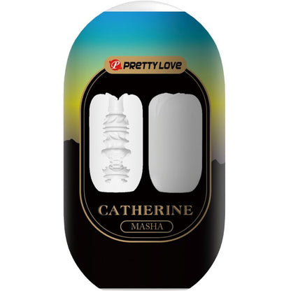 PRETTY LOVE - MASHA MĘSKI MASTURBATOR BIAŁY