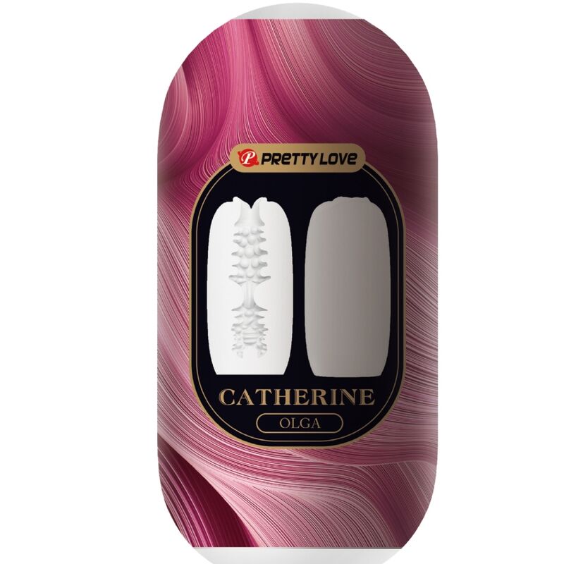 PRETTY LOVE - OLGA MĘSKI MASTURBATOR BIAŁY