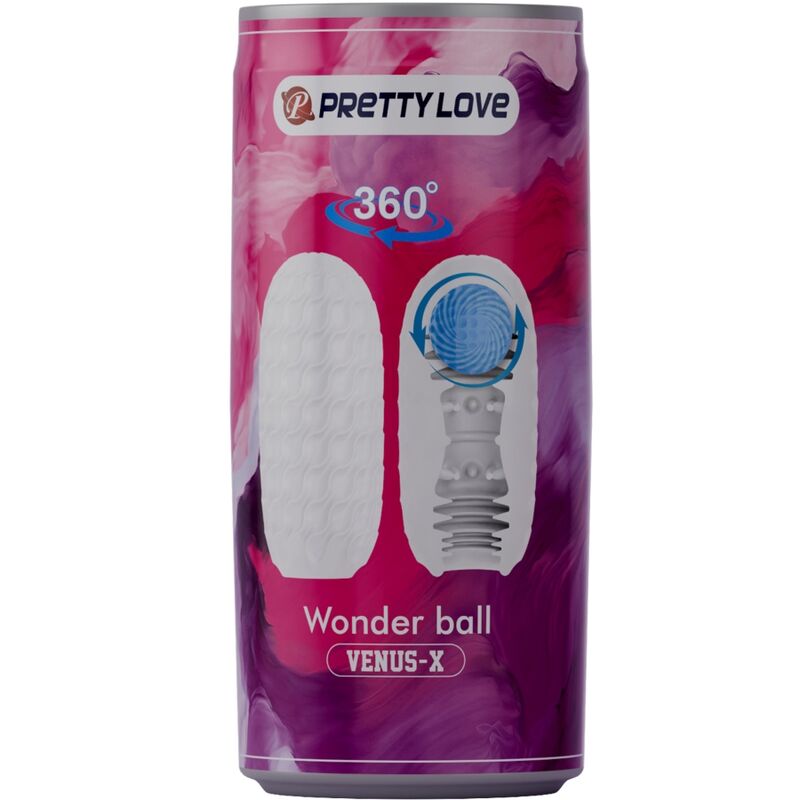 PRETTY LOVE - VENUS X MĘSKI MASTURBATOR MODEL 3 BIAŁY