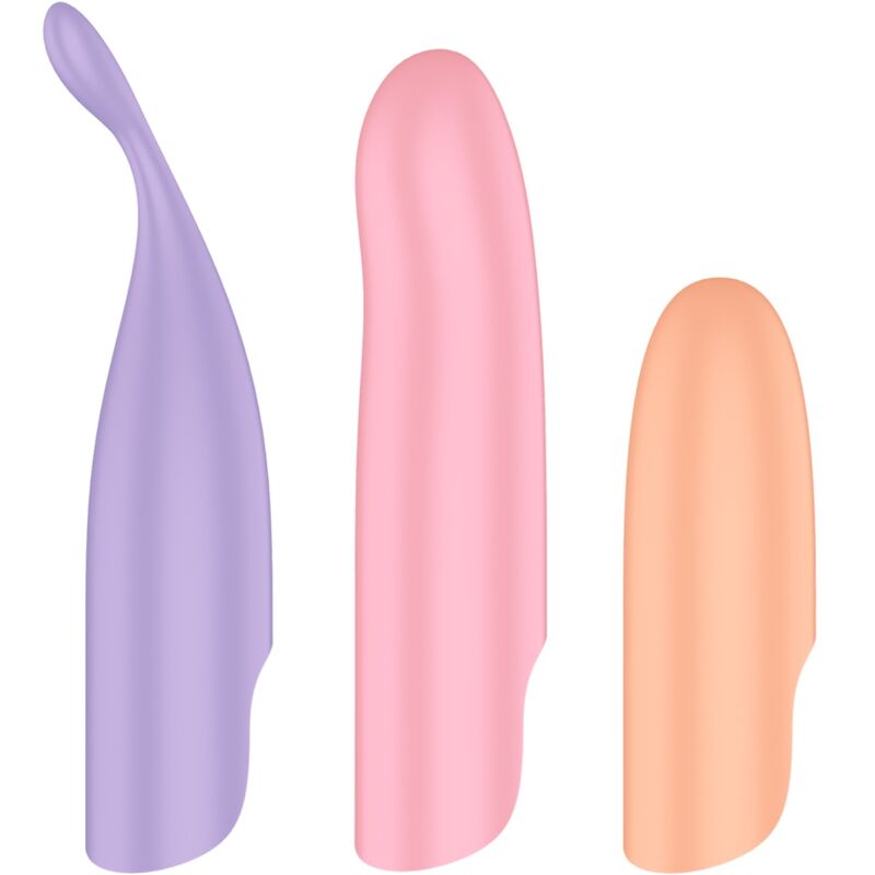 SATISFYER - ZABAWNY ZESTAW CZTERECH WIBRATORÓW 4 W 1 + POWER BULLET