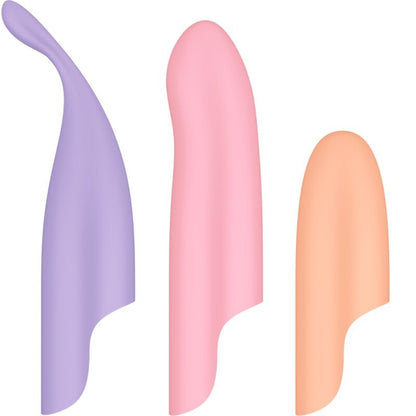 SATISFYER - ZABAWNY ZESTAW CZTERECH WIBRATORÓW 4 W 1 + POWER BULLET