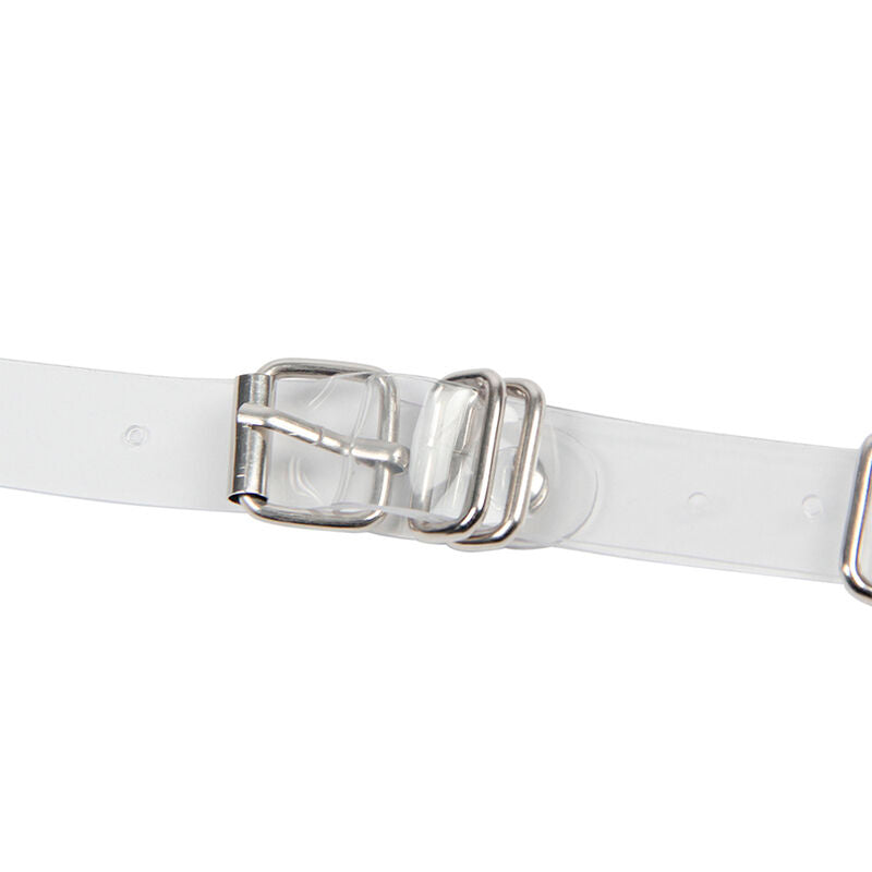 SUBBLIME - 953737 SZELKA PIERSIOWA Z KÓŁKAMI I ŁAŃCUCHAMI SREBRNA JEDNORAZOWY ROZMIAR