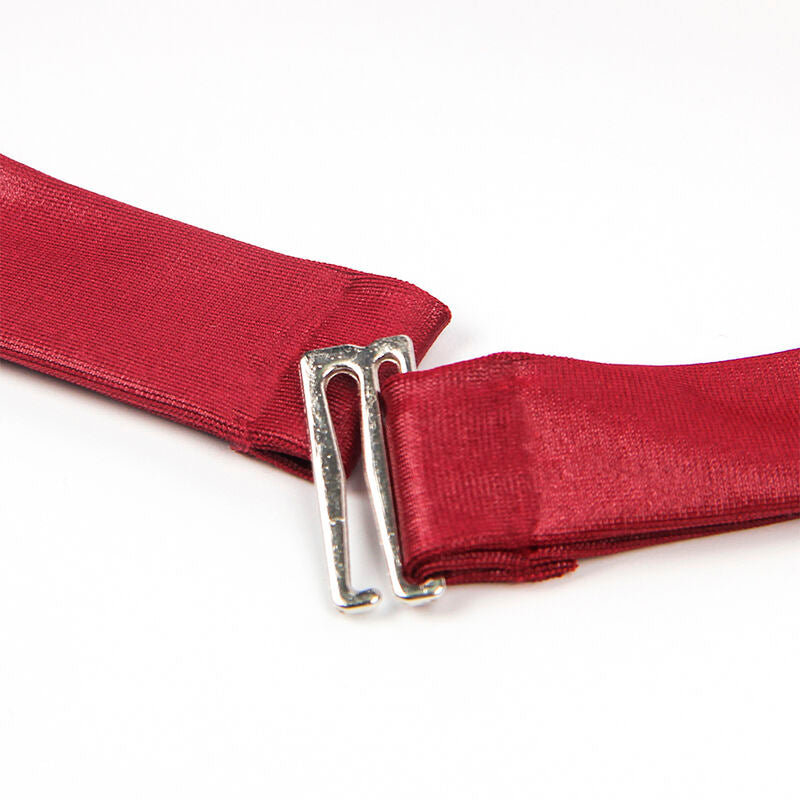 SUBBLIME - 954420 KORONKOWA SUKIENKA BONDAGE CZARNA S/M