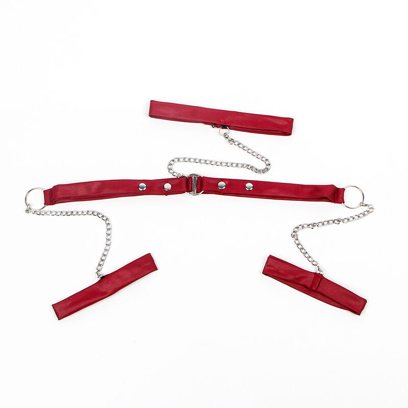 SUBBLIME - 954437 KORONKOWA SUKIENKA BONDAGE CZARNA L/XL