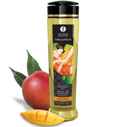 SHUNGA - ORGANICZNY OLEJEK DO MASAŻU MANGO 240 ML