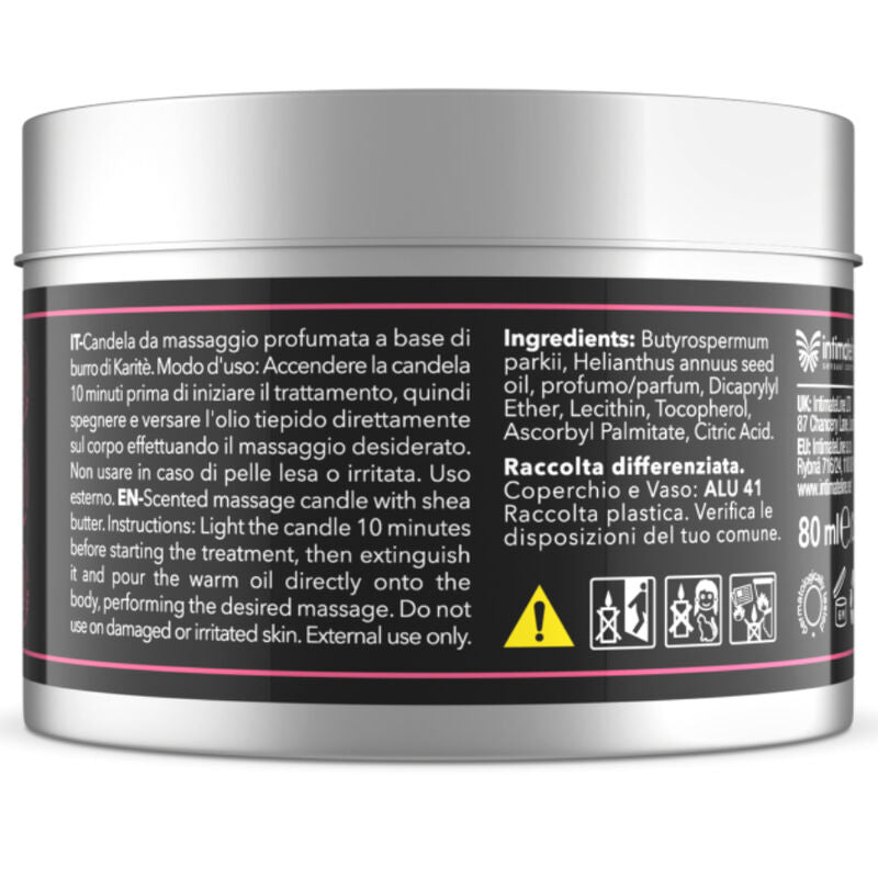 INTIMATELINE LUXURIA - ŚWIECA DO MASAŻU WINOGRONOWA