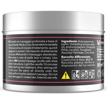 INTIMATELINE LUXURIA - ŚWIECA DO MASAŻU WINOGRONOWA