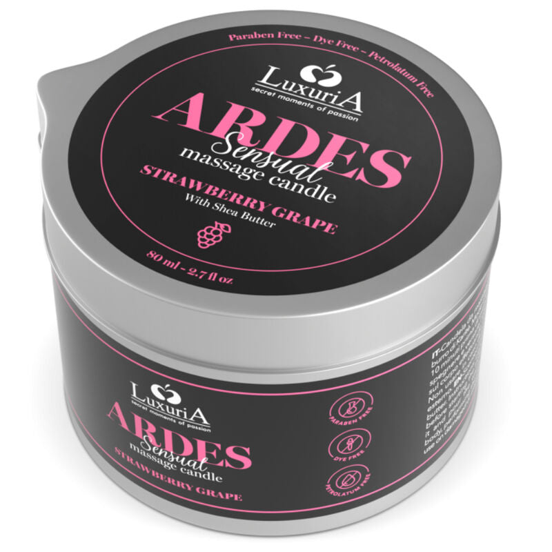 INTIMATELINE LUXURIA - ŚWIECA DO MASAŻU WINOGRONOWA