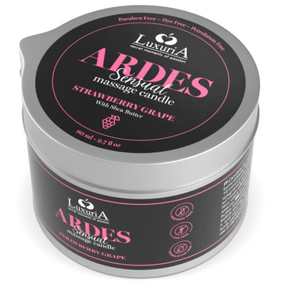 INTIMATELINE LUXURIA - ŚWIECA DO MASAŻU WINOGRONOWA