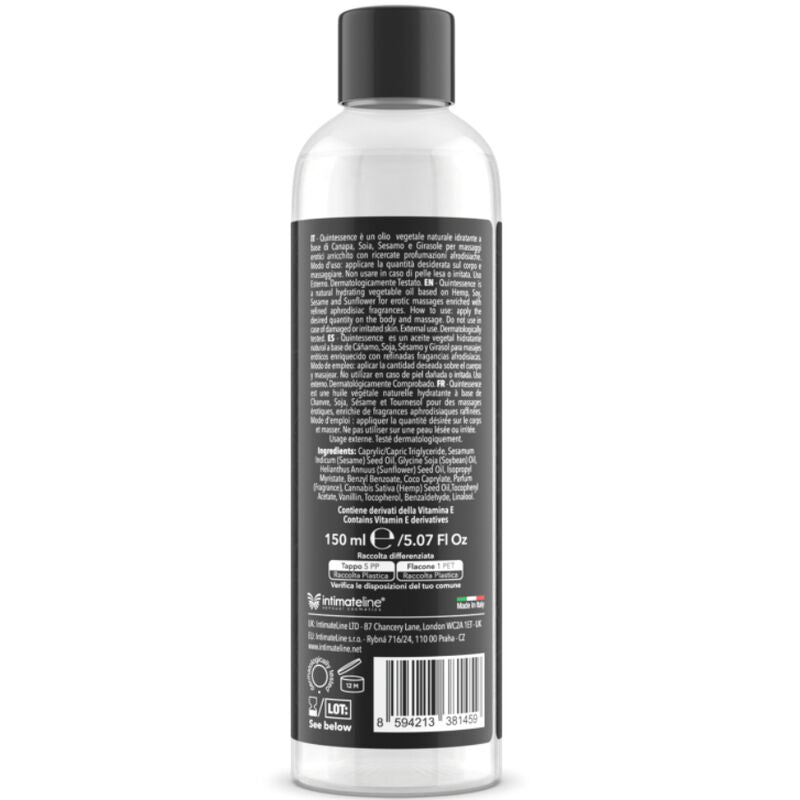 INTIMATELINE LUXURIA - OLEJEK DO MASAŻU CZEKOLADA 150 ML