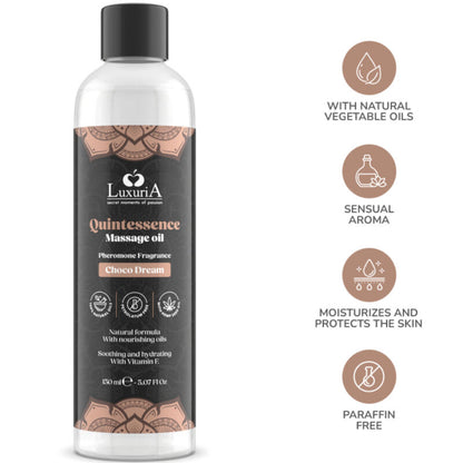 INTIMATELINE LUXURIA - OLEJEK DO MASAŻU CZEKOLADA 150 ML
