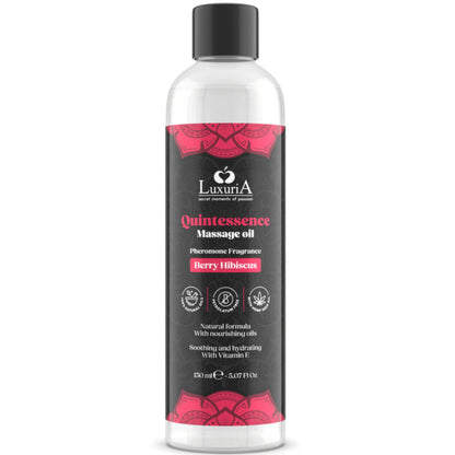 INTIMATELINE LUXURIA - OLEJEK DO MASAŻU JAGODOWY 150 ML