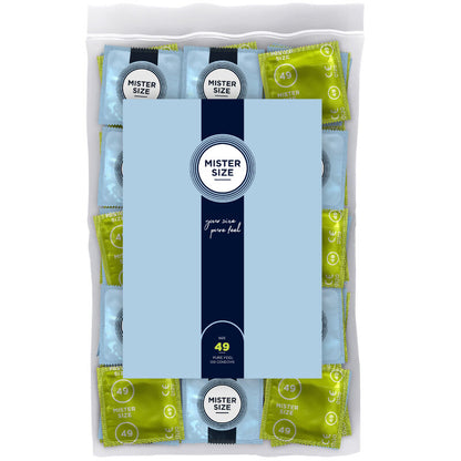 MISTER SIZE - ROZMIAR PREZERWATYWY S 49 MM (100 SZTUK)