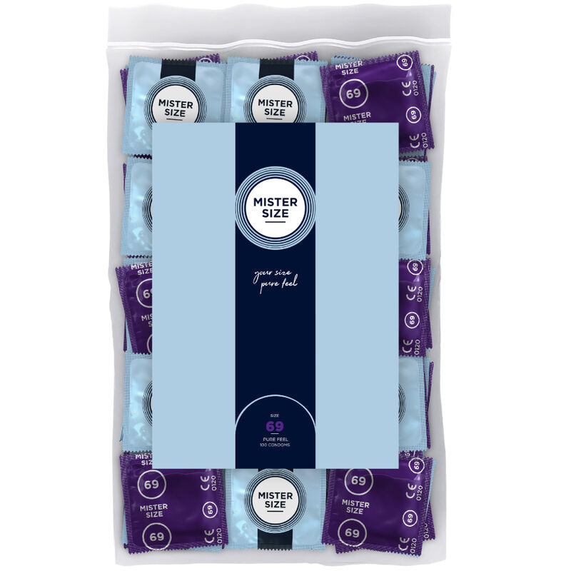 MISTER SIZE - PREZERWATYWY ROZMIAR XXXL 69 MM (100 SZTUK)
