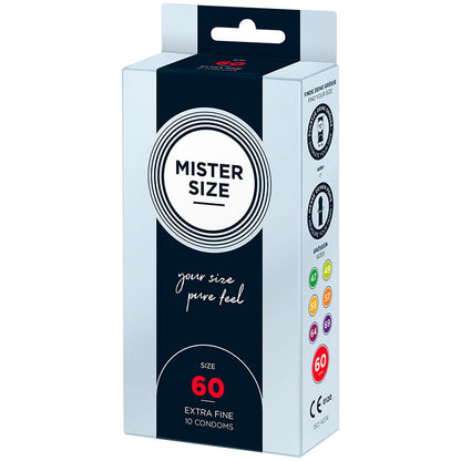 MISTER SIZE - ROZMIAR PREZERWATYWY XL 60 MM (10 SZTUK)