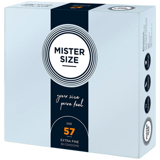 MISTER SIZE - ROZMIAR PREZERWATYWY L 57 MM (36 SZTUK)