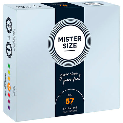 MISTER SIZE - ROZMIAR PREZERWATYWY L 57 MM (36 SZTUK)