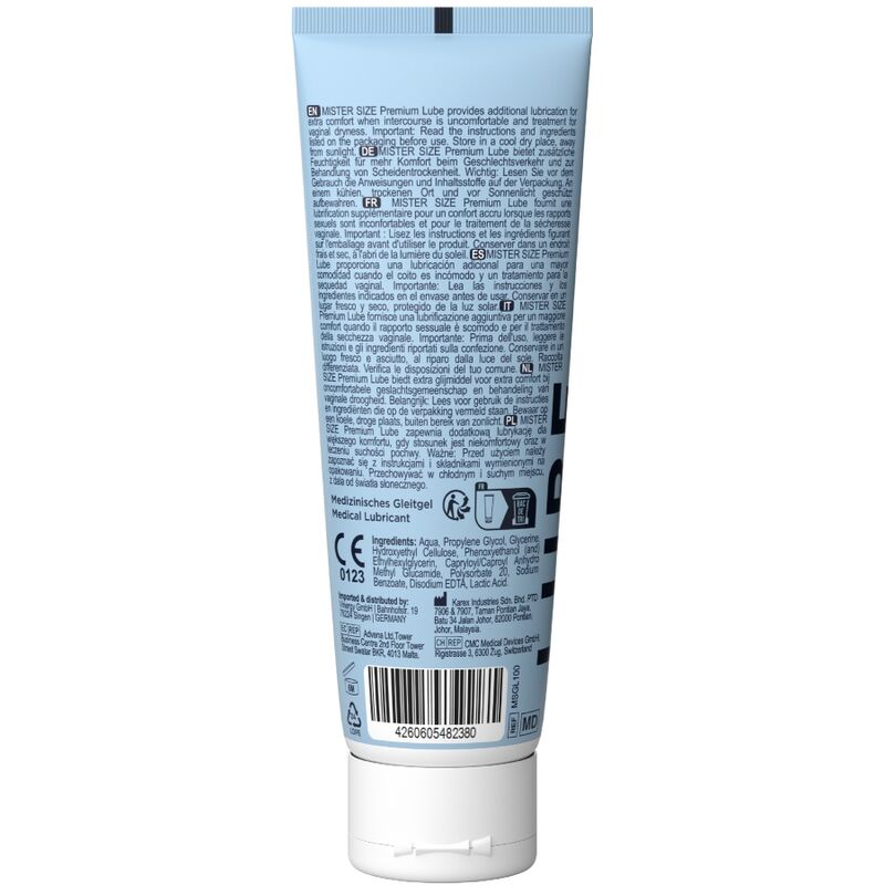 MISTER SIZE - ŚRODEK LUBRYKANT PREMIUM 100 ML