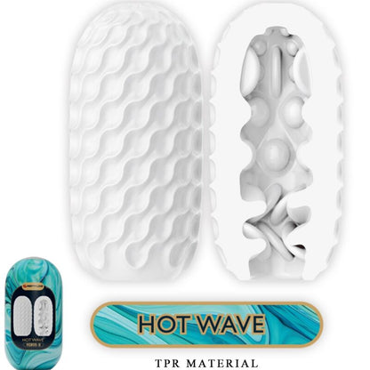 PRETTY LOVE - VENUS X 15 SILIKONOWY MĘSKI MASTURBATOR BIAŁE