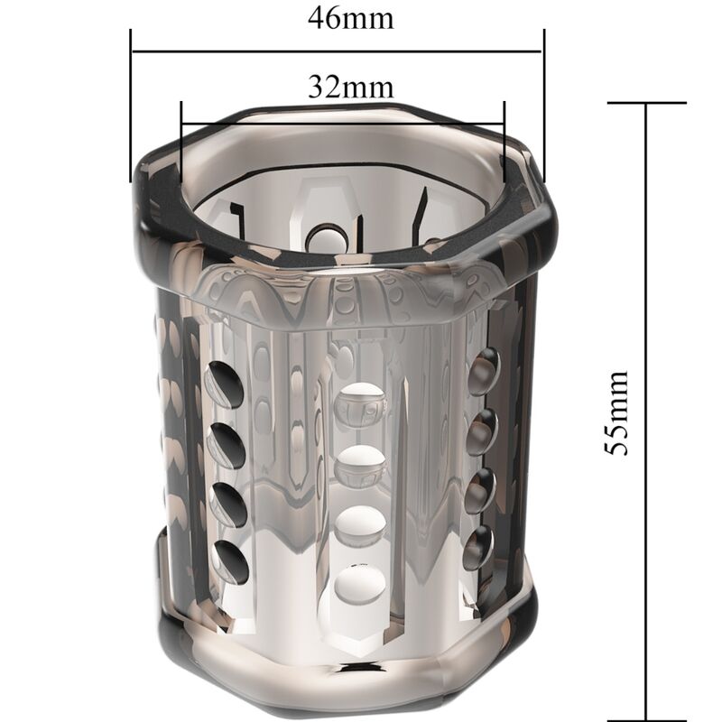 PRETTY LOVE - RONAEL RĘKAW NA PENISA SUPER ROZCIĄGLIWY PRZEŹROCZYSTY
