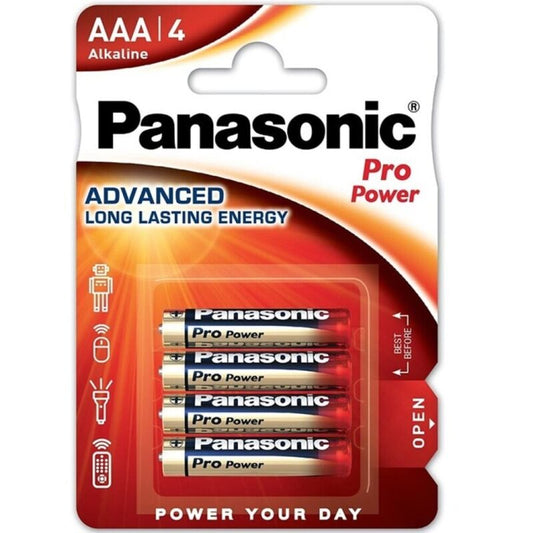 PANASONIC - BATERIA ALKALICZNA PRO POWER AAA LR03 BLISTER*4