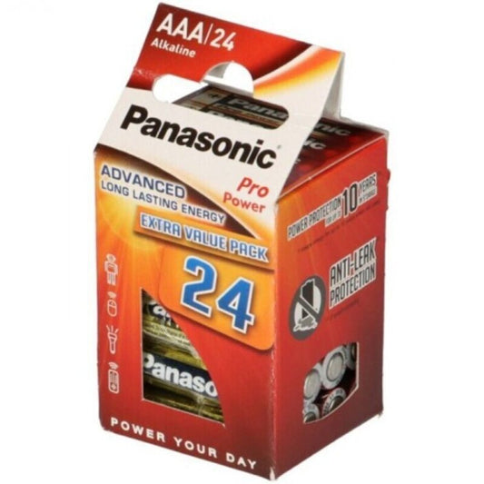 PANASONIC - BATERIE ALKALICZNE PRO POWER AAA LR03 ZESTAW*24