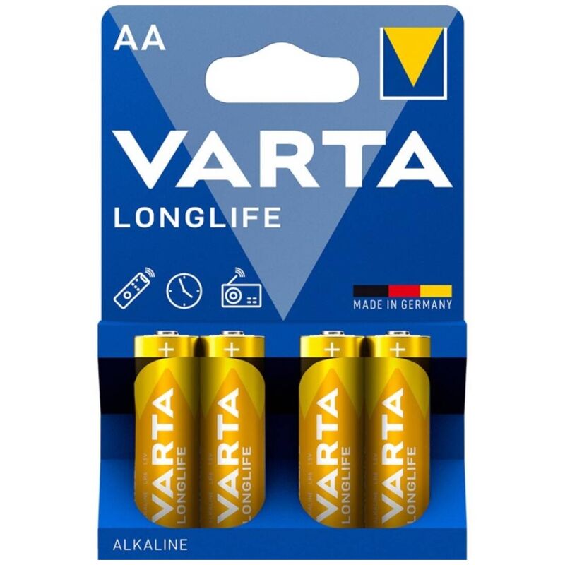 VARTA - BATERIE ALKALICZNE LONGLIFE AA LR6 BLISTER*4