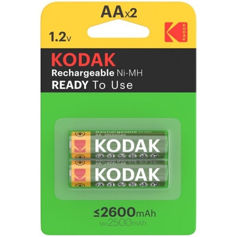 KODAK - HR6 AA 2600mAh BATERIA DO ŁADOWANIA W BLISTRACH*2
