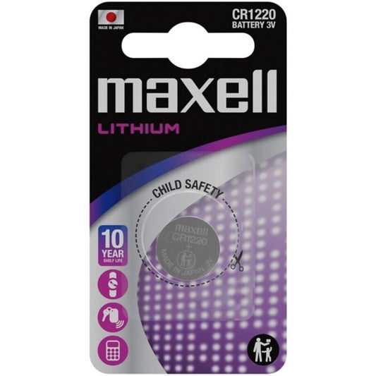 MAXELL - BATERIA LITOWA CR1220 3V BLISTER*1